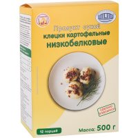 

Клёцки картофельные(низкобелковые)500г