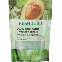 

Соль д/ванн "FRESH JUICE" (Авокадо)500мл