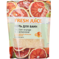 

Соль д/ванн"FRESH JUICE" (Апельсин)500мл