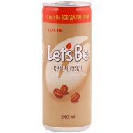 Напиток кофейный «Let's Be» капучино, 240 мл