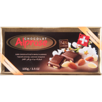 

Шок"ALPROSE" с цельным миндалем,100г