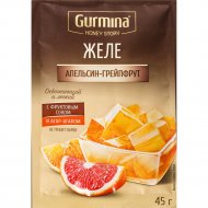 Смесь для приготовления желе «Gurmina» апельсин-грейпфрут, 45 г