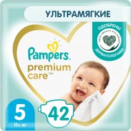 Подгузники «Pampers» Premium Care Размер 5, 11-16 кг, 42 шт
