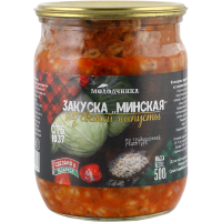 

Закуска "МИНСКАЯ" (из св.кап)Молодеч0.5л