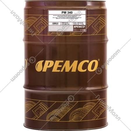 Моторное масло «Pemco» 340 5W-40 SN/CH-4, 60 л