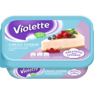 Сыр творожный «Violette» сливочный, 70%, 180 г