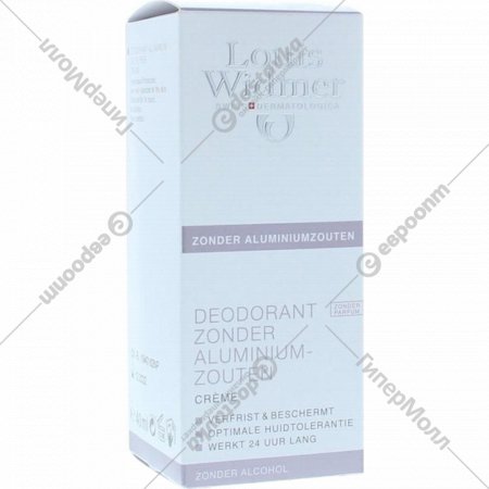 Дезодорант-крем «Louis Widmer» без алюминия, 40 мл
