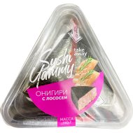 Изделия кулинарные ролл Онигири с лососем, 110 г