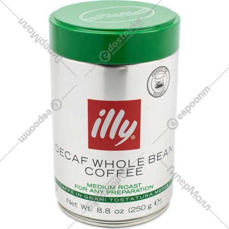 Кофе молотый «Illy» Espresso, без кофеина, Arabica, 250 г