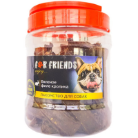 

Лакомство"FOR FRIENDS"(филе крол.)500г