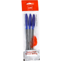 

Набор ручек шарик."OFFICE GRIP"(син.)3шт