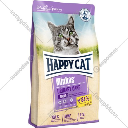 Корм для кошек «Happy Cat» Minkas Urinary Care Geflugel, 70431, 20 кг