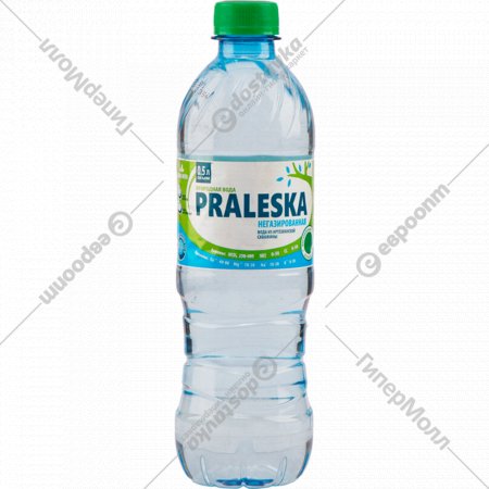 Вода питьевая негазированная «Darida» Praleska, 0.5 л