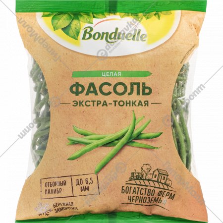 Фасоль зеленая «Bonduelle» целая, экстра-тонкая, 0.4 кг