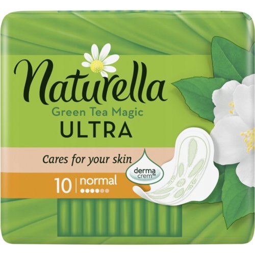 Женские гигиенические прокладки «Naturella» Ultra Green Tea , 10шт