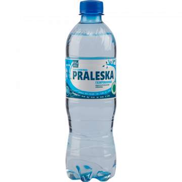 Вода питьевая «Praleska» газированная, 0.5 л