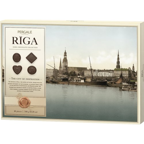 Набор конфет «Pergale» Riga, темный шоколад, 348 г