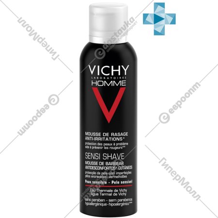 Пена для бритья «Vichy» Homme, против раздражения, 200 мл