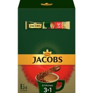 Кофейный напиток порционный «Jacobs» 3 в 1 STRONG, 12.9 г