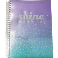 Блокнот «Miniso» Shiny Letters A5, 2011935011106, 100 листов
