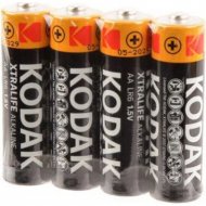 Комплект батареек «Kodak» LR6-60, 4S colour box XTRALIFE KAA-60, Б0029222, 4 шт