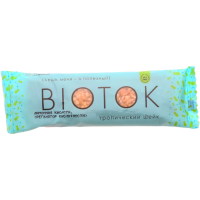 

Батончик мюсли"BIOTOK" (Тропич. шейк)30г