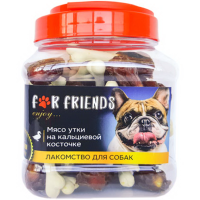

Лакомство"FOR FRIENDS"(мясо утки)500г