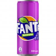 Напиток газированный «Fanta» Виноград, 330 мл
