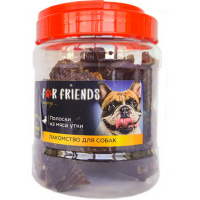 

Лакомство"FOR FRIENDS"(из мяса утки)500г