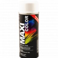 Эмаль-аэрозоль «Maxi color» универсальная, белая, 400 мл.