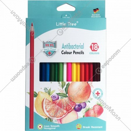 Набор цветных карандашей «Юнипресс» ВУ-003/18, 18 цветов