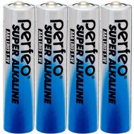 Комплект батареек «Perfeo» Super Alkaline, ААА/4SH, PF LR03/4SH, 4 шт
