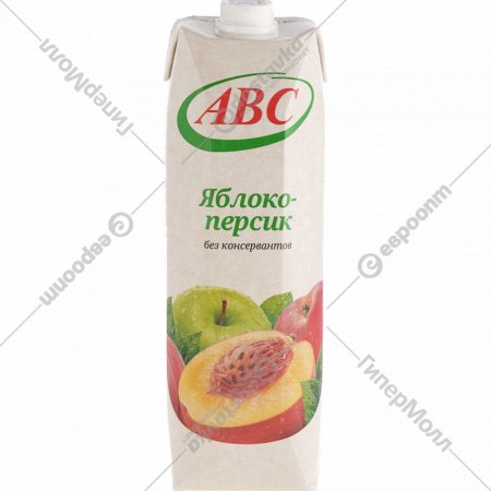 Нектар «ABC» яблоко-персик, 1 л