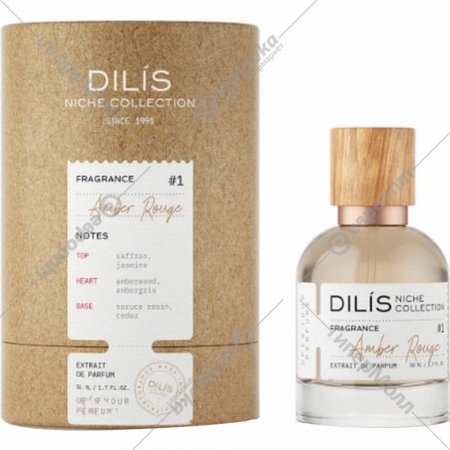 Духи «Dilis» Niche Collection, Amber Rouge, 50 мл