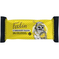 Сырок «Feelin» ваниль, в цветной глазури с ароматом лимона, 20%, 40 г
