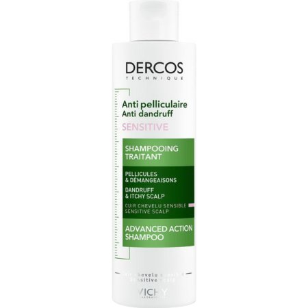 Шампунь для волос Vichy Dercos, против перхоти, для чувствительной кожи, 200 мл
