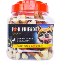 

Лакомство"FOR FRIENDS"(утиные ножки)500г