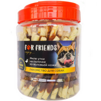 

Лакомство"FOR FRIENDS"(филе утки)500г