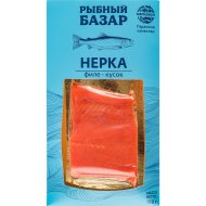 Нерка филе-кусок «Меридиан» слабосоленая, с кожей, 150 г
