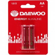 Комплект батареек «Daewoo» АА BL-2 ENERGY Alkaline, 5029750, 2 шт