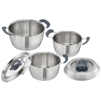 

Набор кастрюль "TEFAL"(C817S354,6пр.)