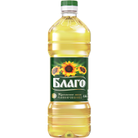 

Масло подс."БЛАГО"(раф. дез.) 1,8л