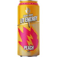 Напиток энергетический «Lit Energy» peach, mango, 0.45 л