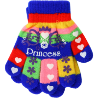 

Перчатки дет.(арт.19ST003,син/ princess)
