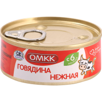 

Конс.ОМКК "Говядина нежная" с 6мес, 100