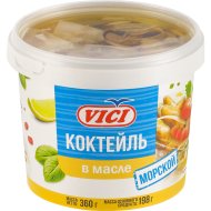 Коктейль морской креветками «Vici» варено - мороженые, 360 г