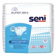 Подгузники для взрослых «Seni» exstra Small размер 0, 40-60 см,10 шт.