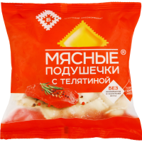 

Пельмени"МЯСНЫЕ ПОДУШЕЧКИ"(с телятин)430