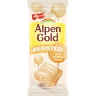 Шоколад пористый «Alpen Gold» Aerated, белый, 80 г