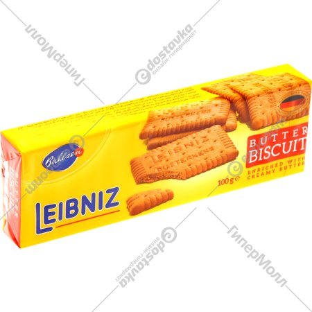 Печенье «Bahlsen» Leibniz, сливочное, 100 г